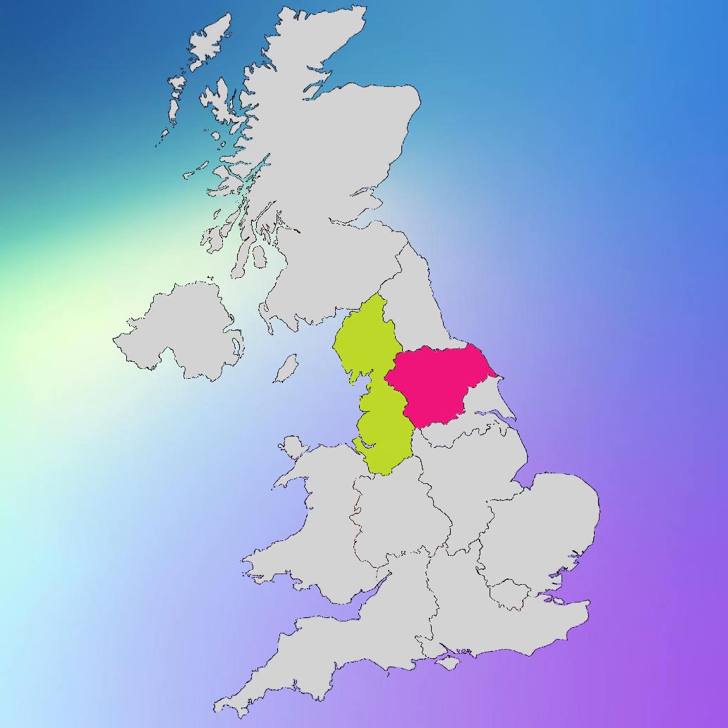 Where We Are – North West And Yorkshire – Acorn House Fostering